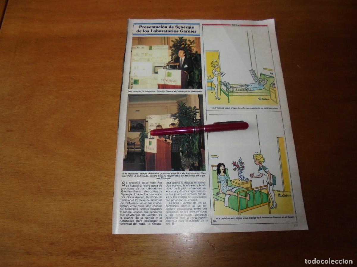 Werbekataloge: RETAL 1991: PRESENTACI&Oacute;N DE SINERGIA DE LABORATORIOS GARNIER