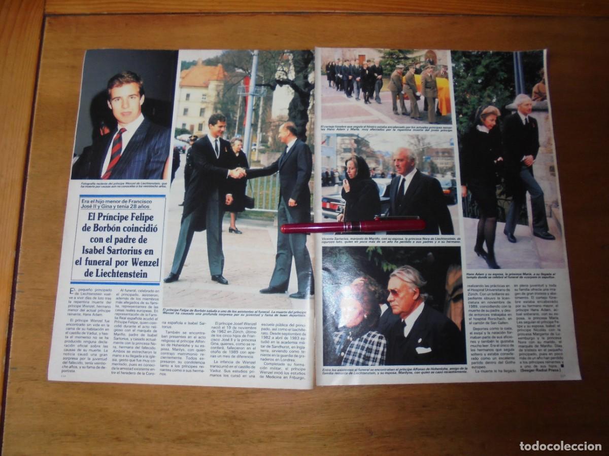 Werbekataloge: CLIPPING 1991: PR&Iacute;NCIPE FELIPE. PADRE ISABEL SARTORIUS. LETICIA SABATER.