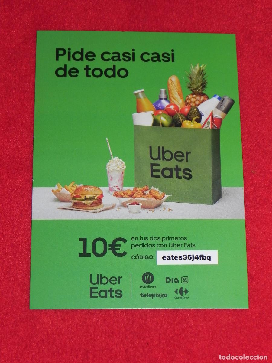 Catalogues publicitaires: Publicidad con descuento de Uber Eats - Ver otra foto.