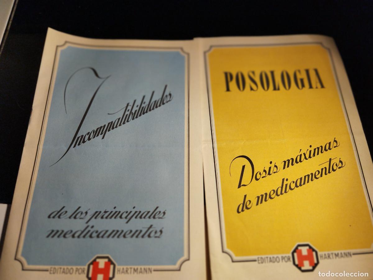 Advertising Catalogs: CAT&Aacute;LOGO DE FARMACIA HARTMAN CON PUBLICIDAD A&Ntilde;OS 50