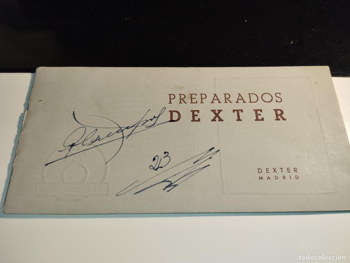 Catalogues publicitaires: CAT&Aacute;LOGO DE FARMACIA DEXTER MADRID A&Ntilde;OS 50