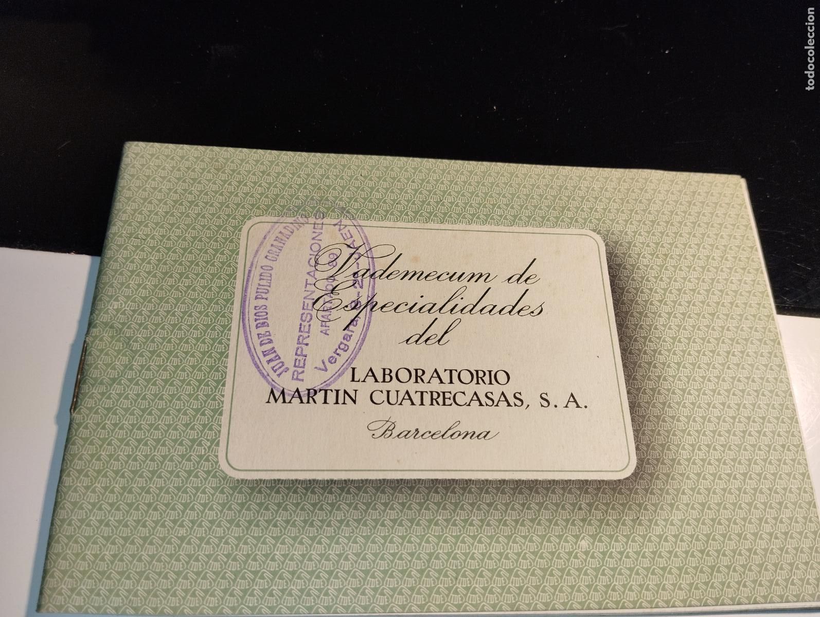 Catalogues publicitaires: CAT&Aacute;LOGO DE FARMACIA LISTIN PRECIOS MARTIN CUATRECASAS SA A&Ntilde;OS 50