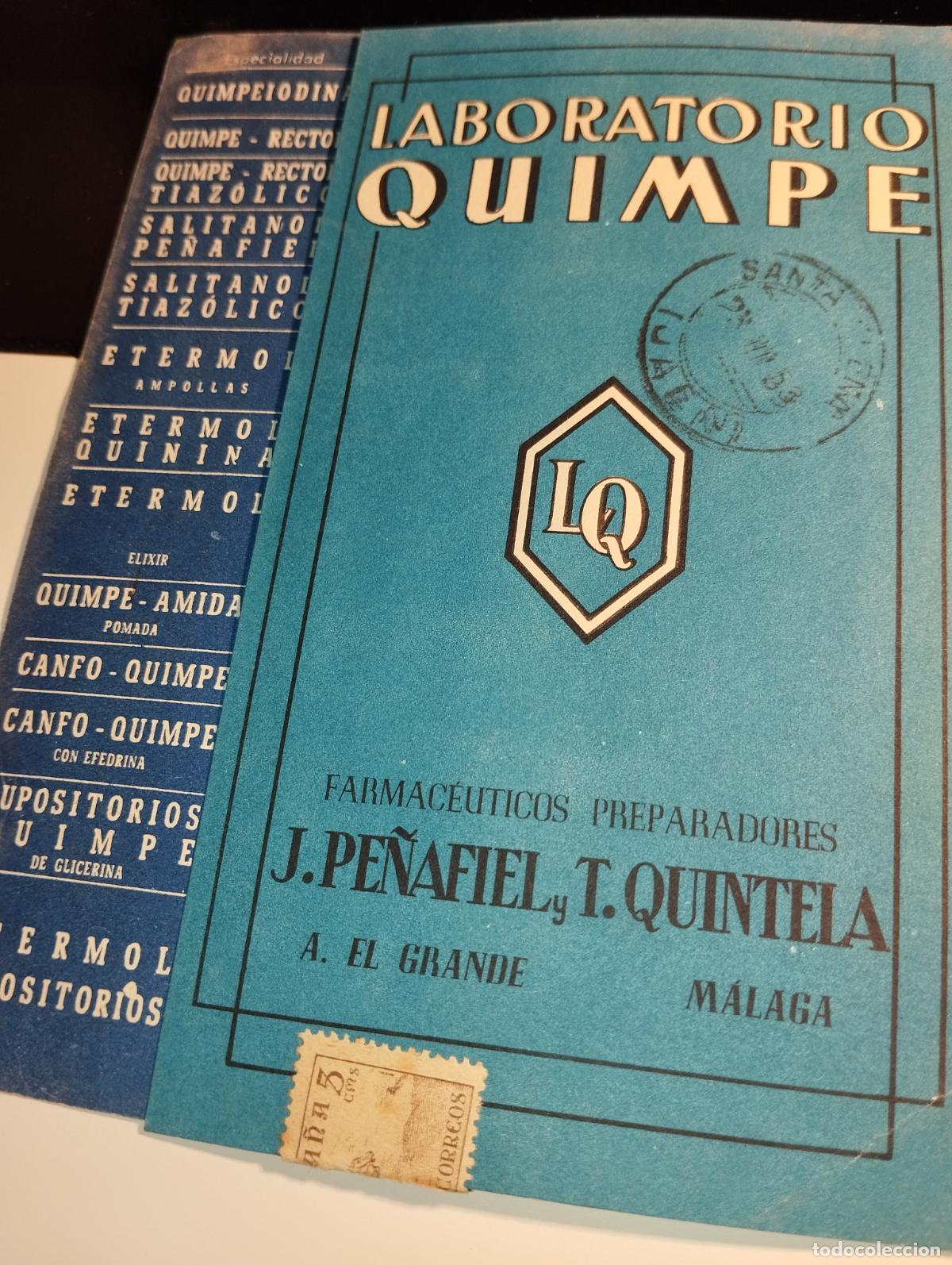 Advertising Catalogs: CAT&Aacute;LOGO DE FARMACIA LISTIN PRECIOS QUIMPE // A&Ntilde;OS 50