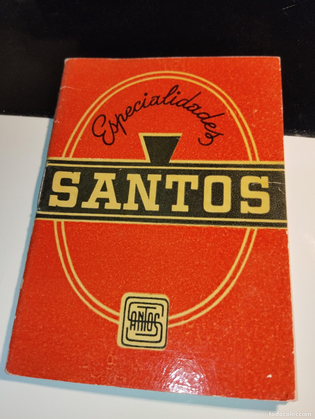 Catalogues publicitaires: CAT&Aacute;LOGO DE FARMACIA LISTIN DE PRECIOS ESPECIALIDADES SANTOS // A&Ntilde;OS 50