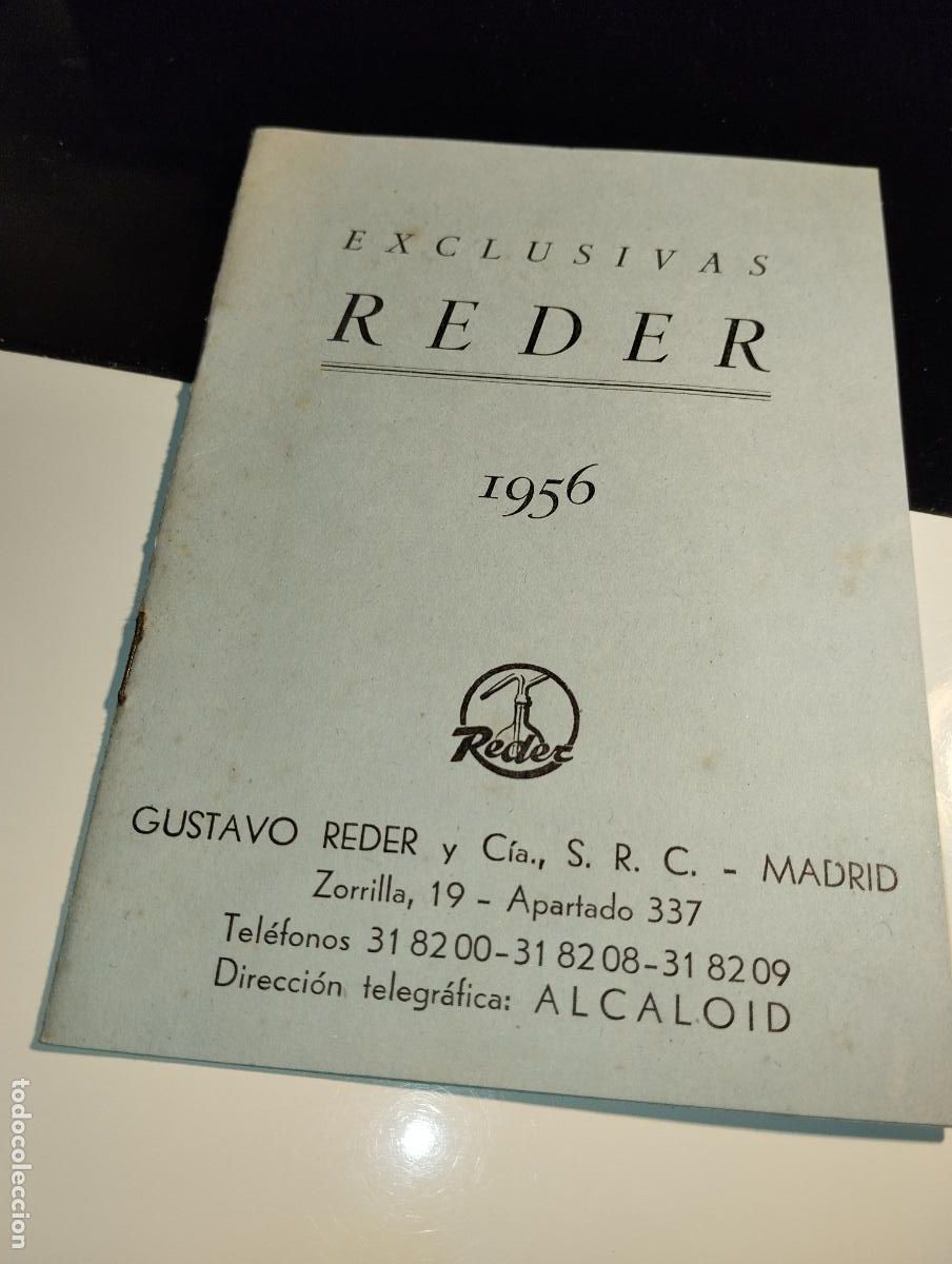 Catalogues publicitaires: CAT&Aacute;LOGO DE FARMACIA LISTIN DE PRECIOS REDER // A&Ntilde;OS 50