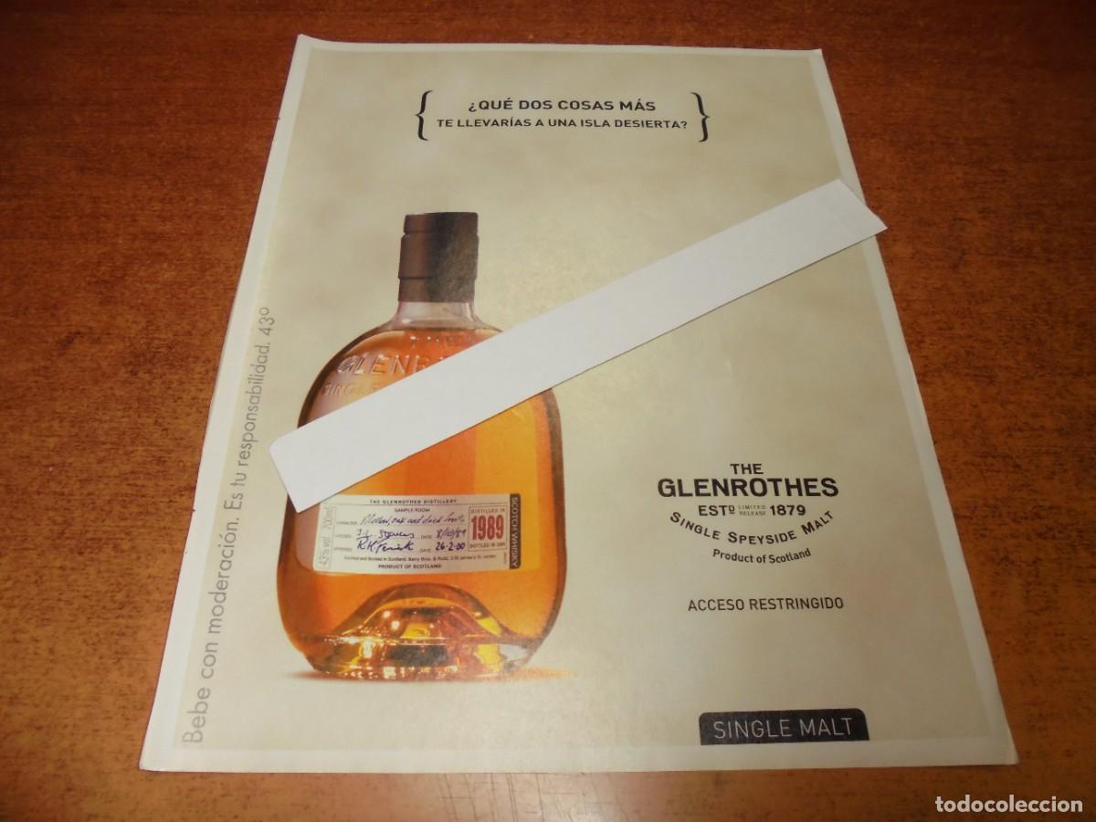 Catalogues publicitaires: PUBLICIDAD 2004: THE GLENROTHES SINGLE SPEYSIDE MALT, SINGLE MALT.