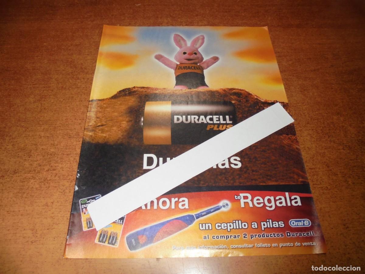 Catalogues publicitaires: PUBLICIDAD 2003: DURACELL PLUS