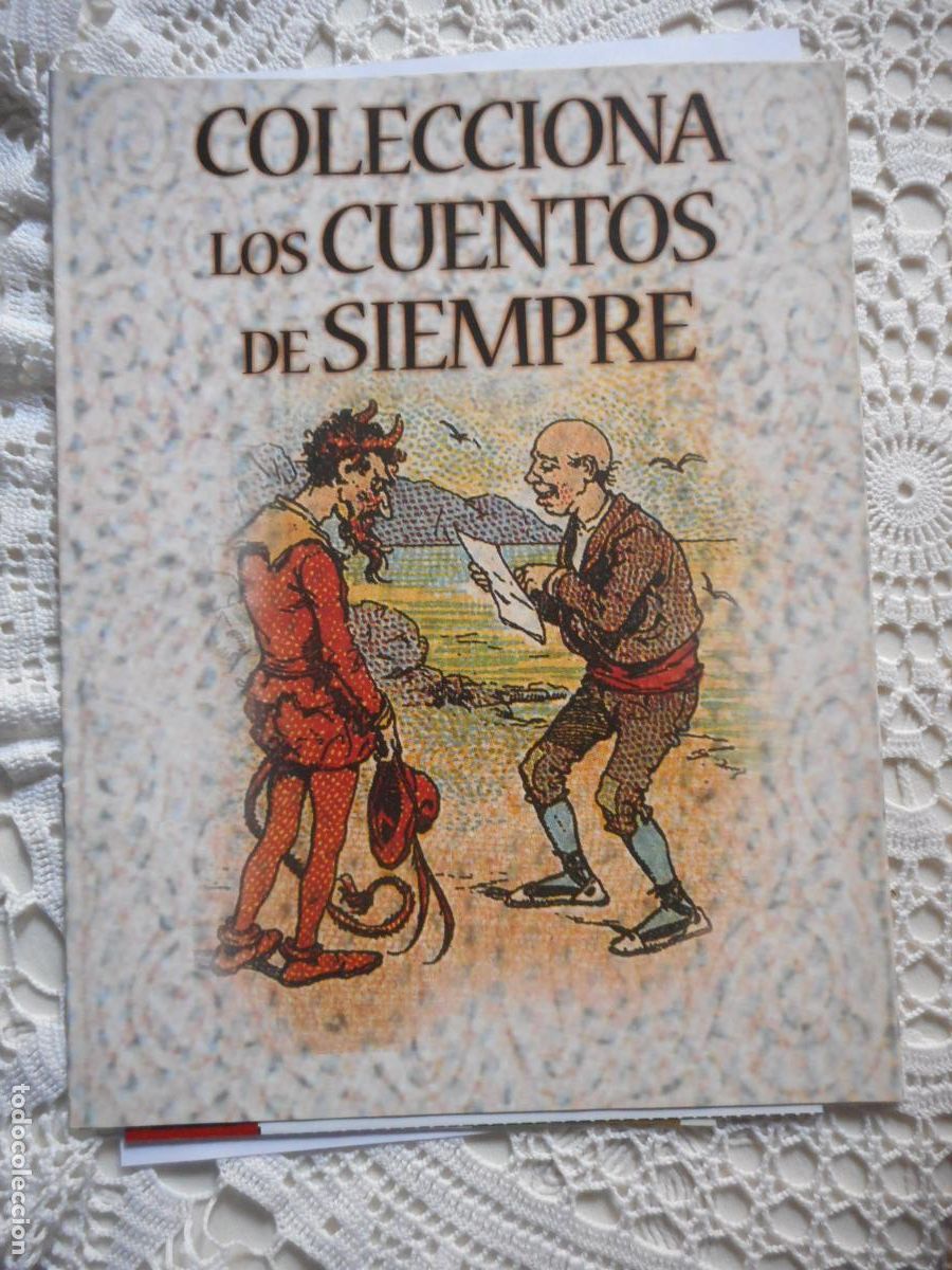 Cat&aacute;logos publicitarios: Colecciona los cuentos de siempre. Folleto orientativo de la obra. Nuevo.