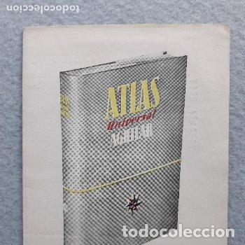 Advertising Catalogs: Folleto Publicitario del Atlas Universal Aguilar.