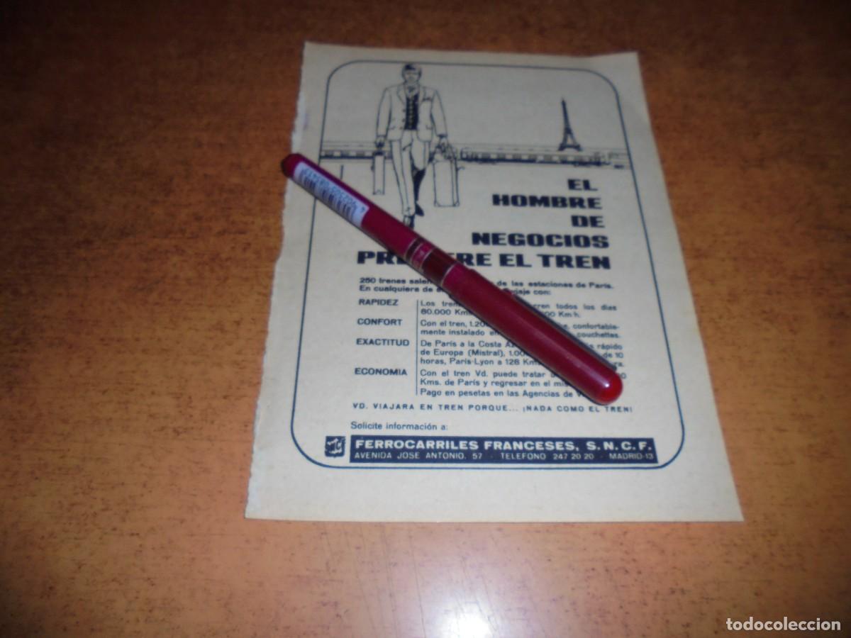Advertising Catalogs: PUBLICIDAD 1966: FERROCARRILES FRANCESES S.N.C.F.