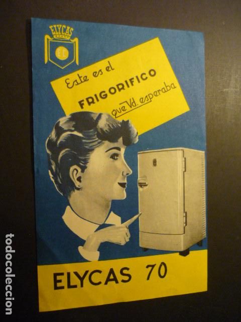 Cat&aacute;logos publicitarios: FIRGORIFICO ELYCAS 70 PROSPECTO PUBLICITARIO - Foto 1