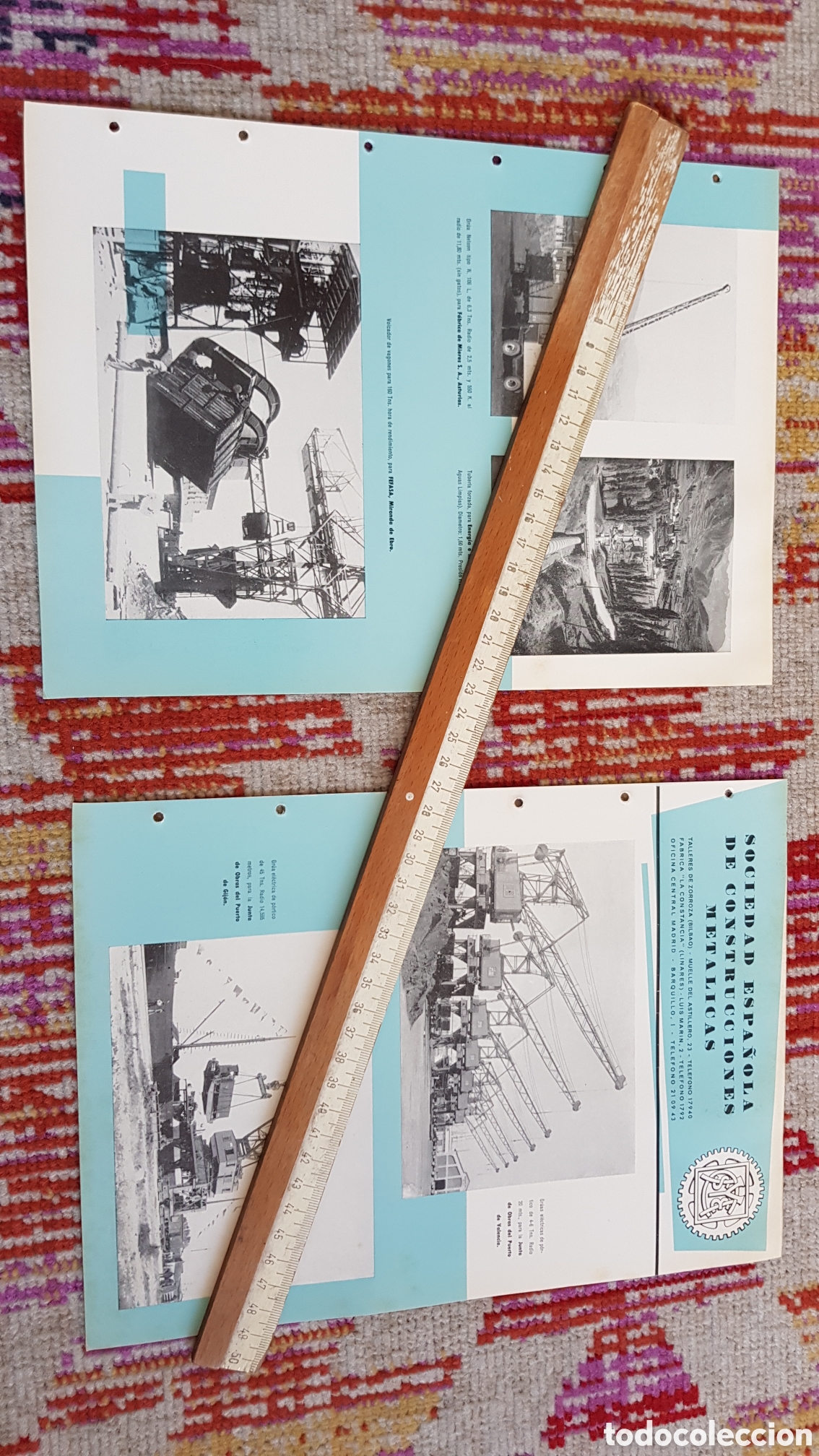 Advertising Catalogs: Sociedad Espa&ntilde;ola de construcciones met&aacute;licas