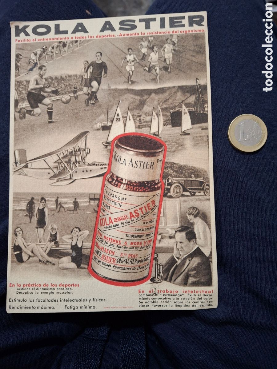 Werbekataloge: Propaganada a&ntilde;os 50 Kola Astier