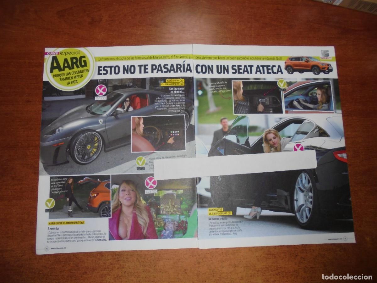 Advertising Catalogs: PUBLICIDAD 2017: SEAT ATECA CON MAR&Iacute;A CASTRO.
