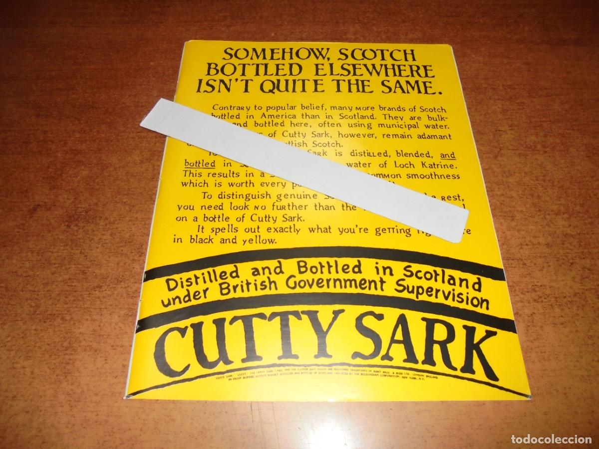 Advertising Catalogs: PUBLICIDAD 1977: CUTTY SARK
