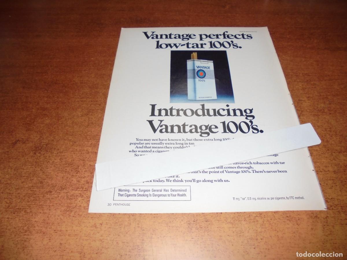 Advertising Catalogs: PUBLICIDAD 1977: VANTAGE 100's