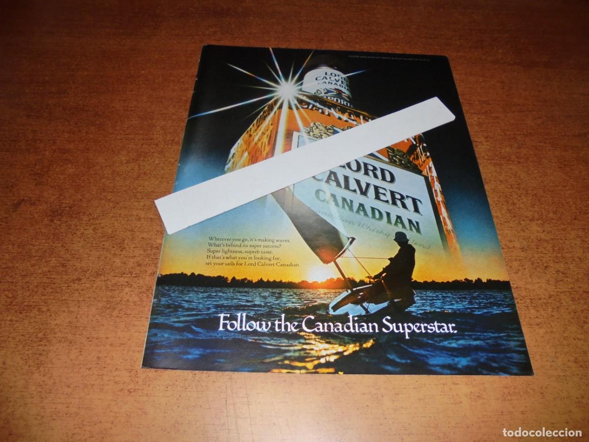 Werbekataloge: PUBLICIDAD 1977: LORD CALVERT CANADIAN