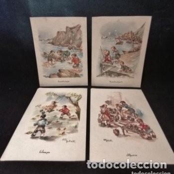 Werbekataloge: Antiguos carteles publicitarios de Roche Los ni&ntilde;os de Espa&ntilde;a
