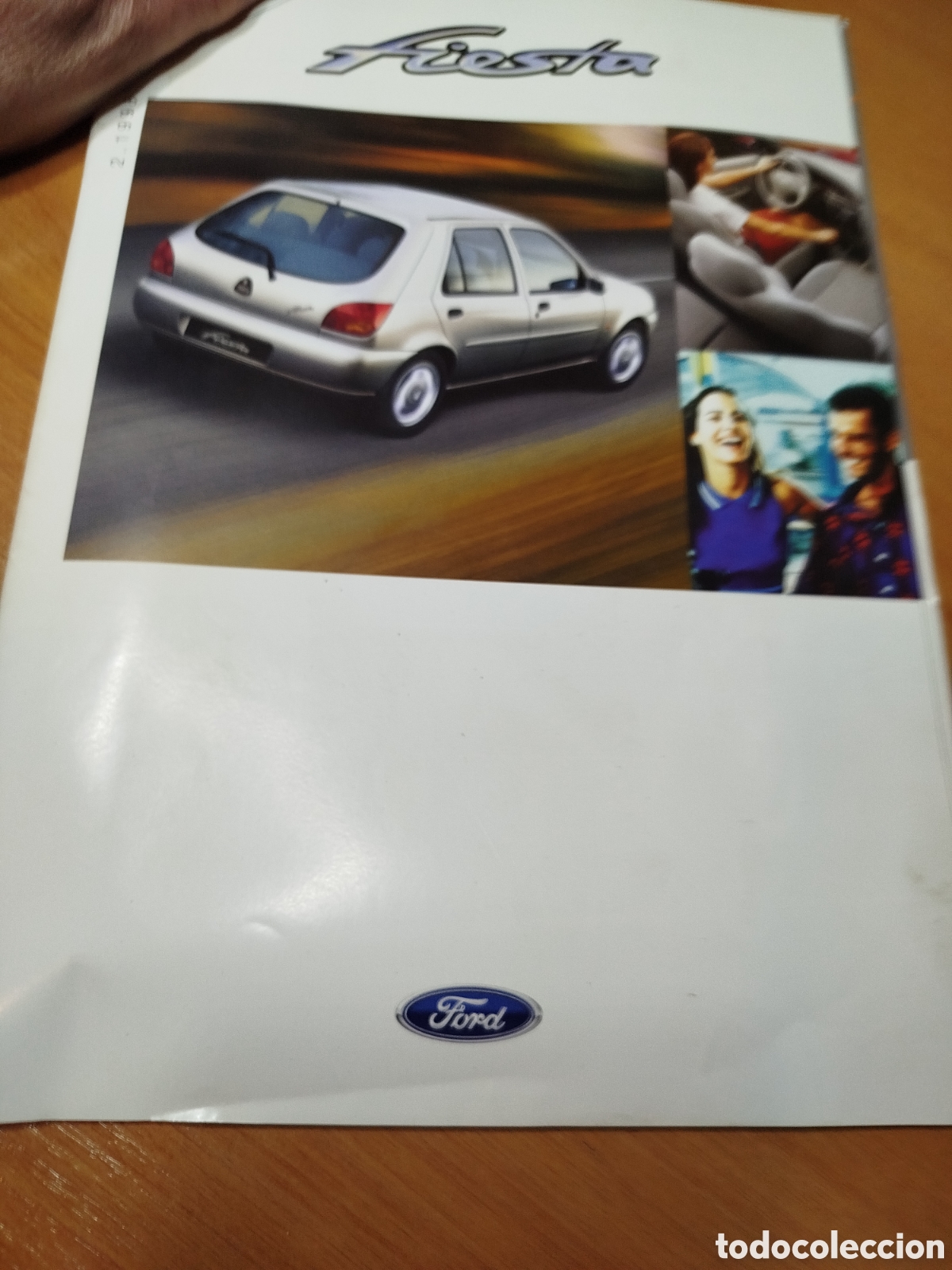 Advertising Catalogs: Publicidad Ford fiesta. Folleto publicitario