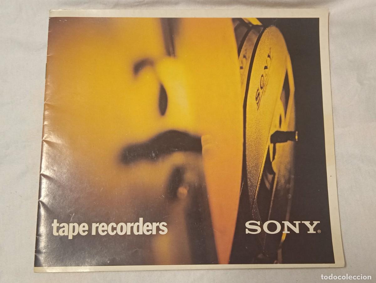 Advertising Catalogs: Antiguo catalogo Sony.
