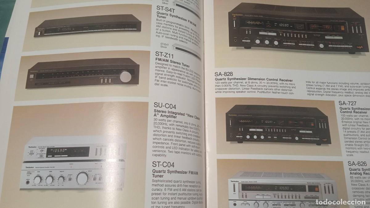 Cat&aacute;logos publicitarios: Antiguo catalogo Technics. - Foto 3