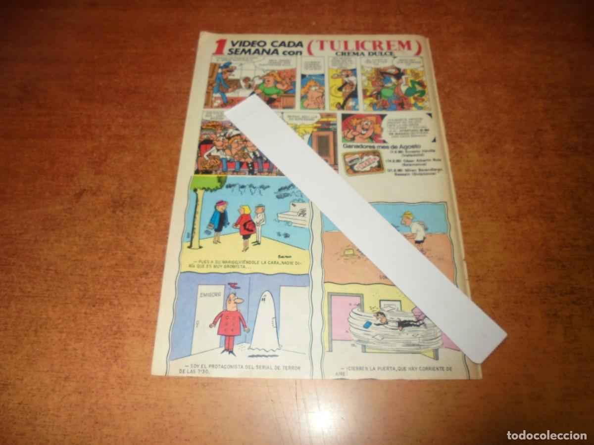 Catalogues publicitaires: PUBLICIDAD 1985: CREMA DULCE TULICREM, CON MORTADELO, FILEM&Oacute;N, OFELIA, SUPERINTENDENTE VICENTE