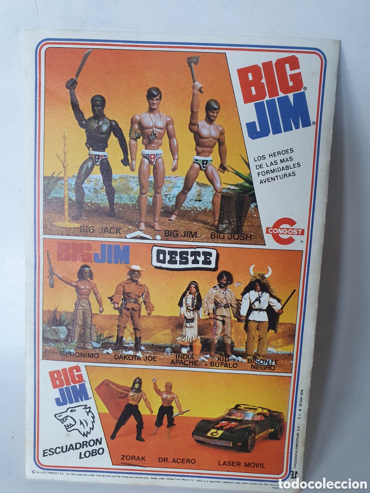 Cat&aacute;logos publicitarios: CONGOST. CATALOGO PUBLICITARIO 1978. - Foto 5