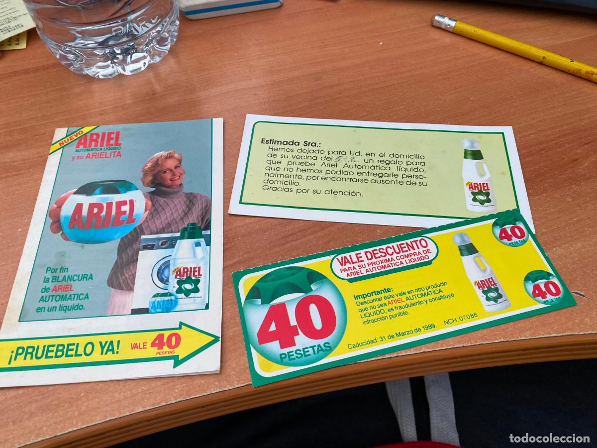 Advertising Catalogs: LOTE PUBLICIDAD ARIEL (COIB170)