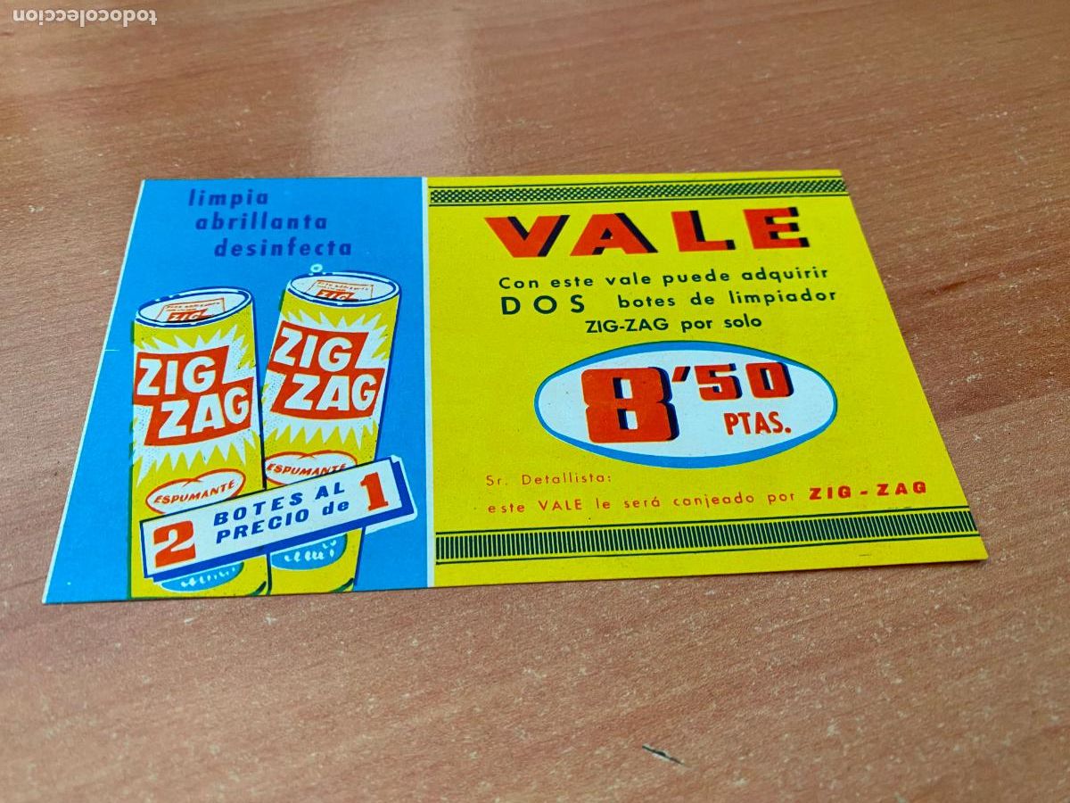 Advertising Catalogs: VALE PUBLICIDAD ZIG ZAG (COIB170)