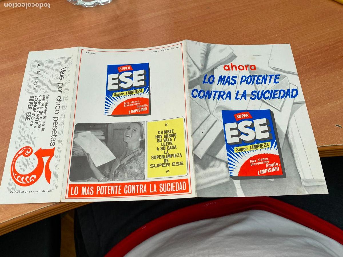 Advertising Catalogs: VALE PUBLICIDAD JABON SUPER ESE (COIB170)