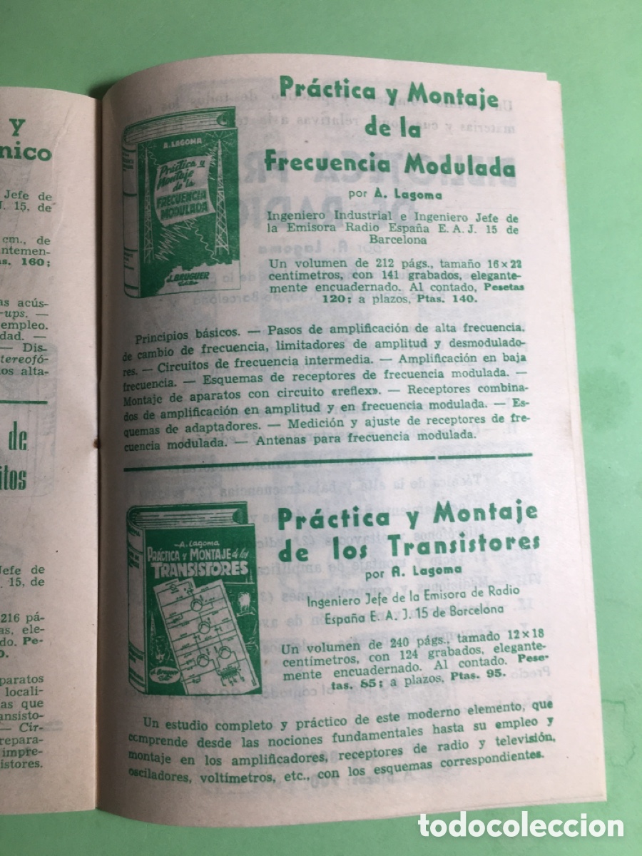 Cat&aacute;logos publicitarios: 1962 CAT&Aacute;LOGO DE OBRAS MODERNAS DE UTILIDAD PR&Aacute;CTICA - Foto 11