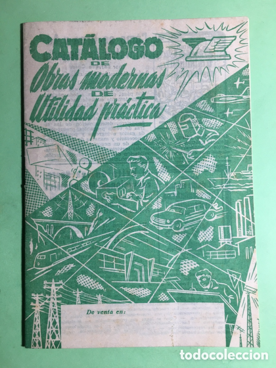 Cat&aacute;logos publicitarios: 1962 CAT&Aacute;LOGO DE OBRAS MODERNAS DE UTILIDAD PR&Aacute;CTICA - Foto 1