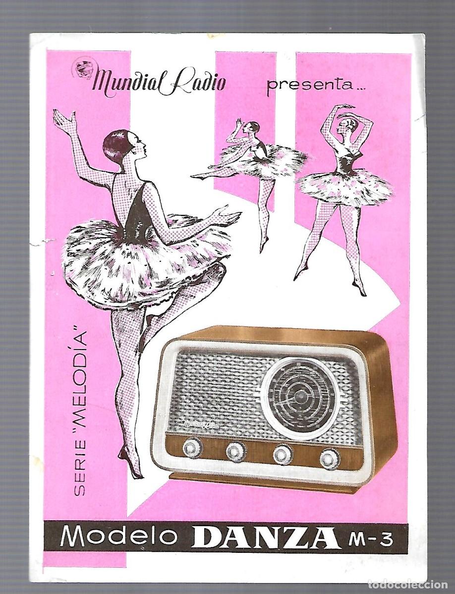 Advertising Catalogs: M33- DE PUBLICIDAD MUNDIAL DE RADIO -SERIE MELODIA DE MODELO DANZA