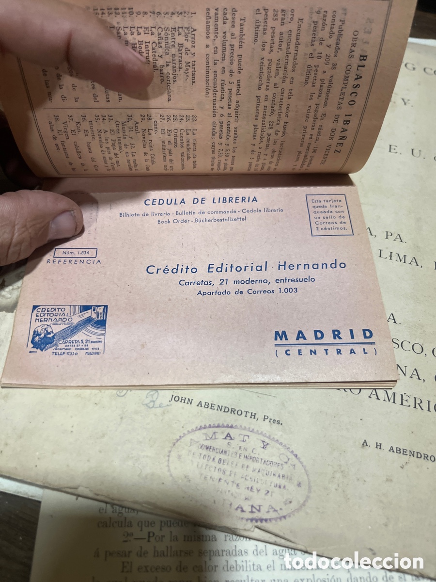 Cat&aacute;logos publicitarios: Cat&aacute;logo de editorial Hernando, 1934 - Foto 3