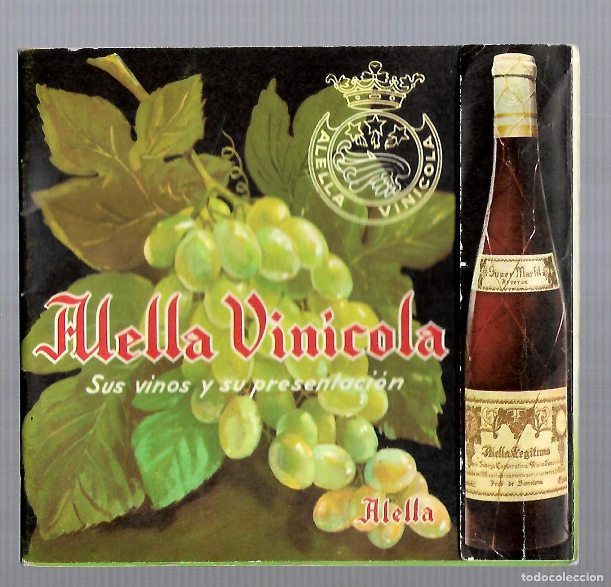 Advertising Catalogs: M33- ALELLA VINICOLA BODEGA COOPERATIVA-CATALOGO PUBLICIDAD-CON ETIQUETAS-VER FOTOS-1.953/57