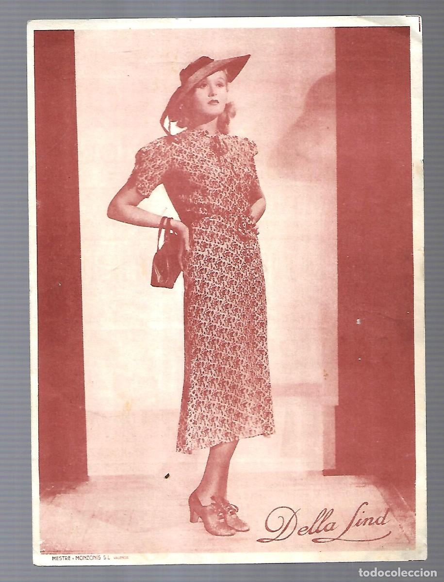 Advertising Catalogs: M33- Programa de Cine - Con Foto de Della Limd - Mestre y Monzon&iacute;s S.L. Valencia