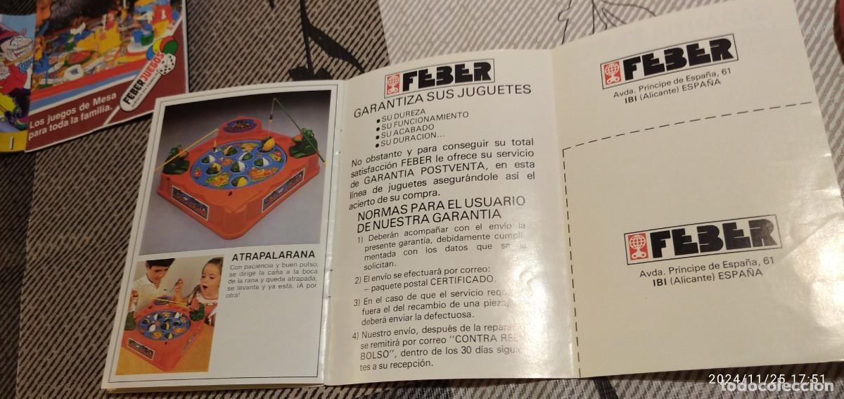 Cat&aacute;logos publicitarios: FOLLETO RATITOS FEBER. 1982 - Foto 8