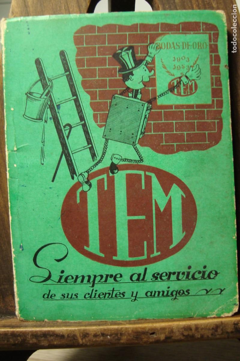 Werbekataloge: BOBAS DE ORO. INTERRUPTORES TEM 1903-1953 INFORMACION TECNICA Y CATALOGO