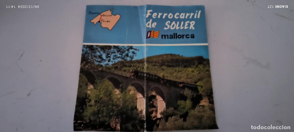 Werbekataloge: PUBLICIDAD FERROCARRIL DE SOLLER MALLORCA