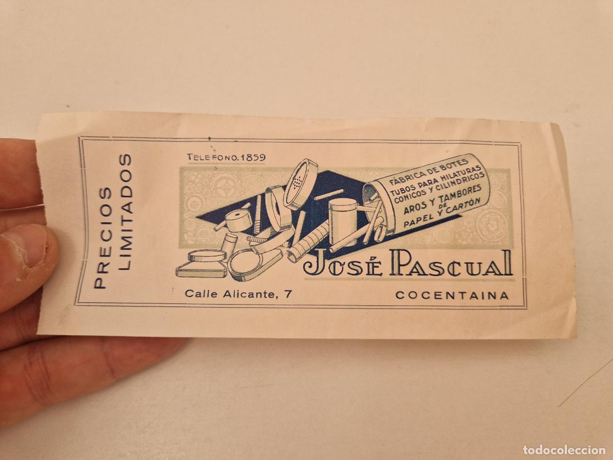 Werbekataloge: ANTIGUA PUBLICIDAD ANUNCIO FABRICA DE BOTES PAPEL CARTON JOSE PASCUAL CARTEL