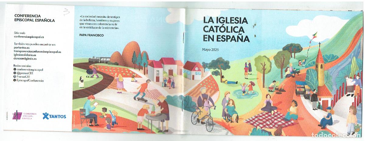 Advertising Catalogs: LA IGLESIA CAT&Oacute;LICA EN ESPA&Ntilde;A. CONFERENCIA EPISCOPAL ESPA&Ntilde;OLA. MAYO, 2023. (C/A20)