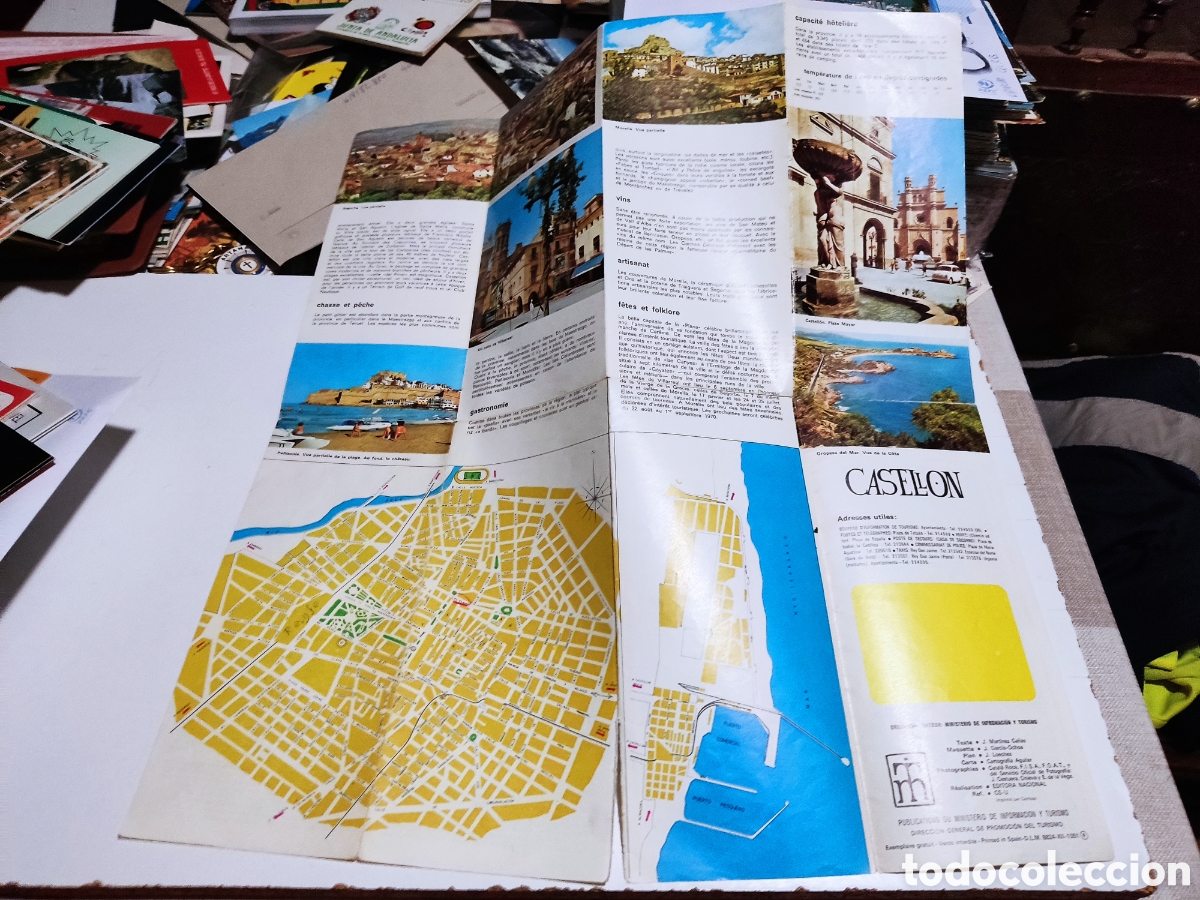 Werbekataloge: Folleto tur&iacute;stico Castell&oacute;n