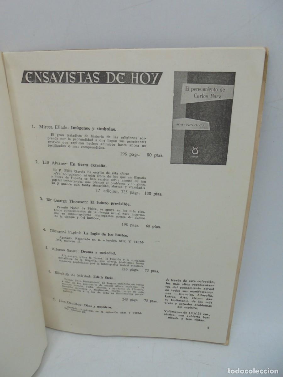 Cat&aacute;logos publicitarios: CATALOGO GENERAL. TAURUS EDICIONES, S.A. 1962. - Foto 3