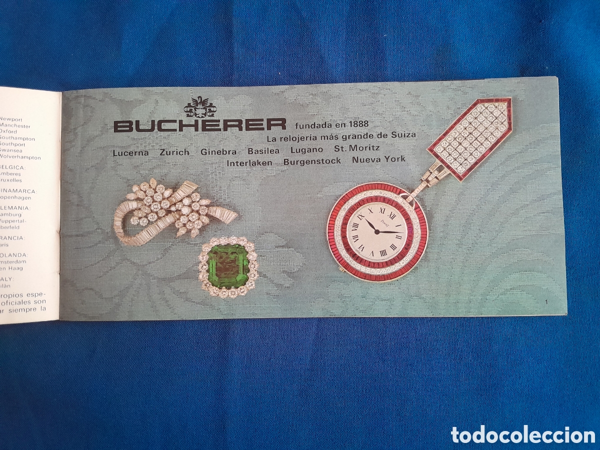 Cat&aacute;logos publicitarios: Dos cat&aacute;logos de prestigiosa marcas Bucherer y Elebash - Foto 4
