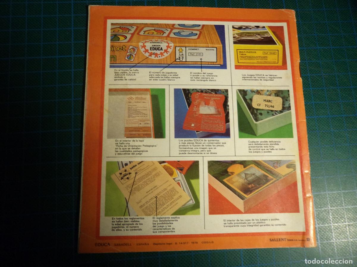 Cat&aacute;logos publicitarios: Catalogo juegos Educa 1979. - Foto 3