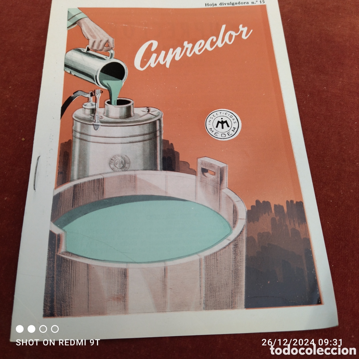 Werbekataloge: Cupreclor insecticidas medem 1968