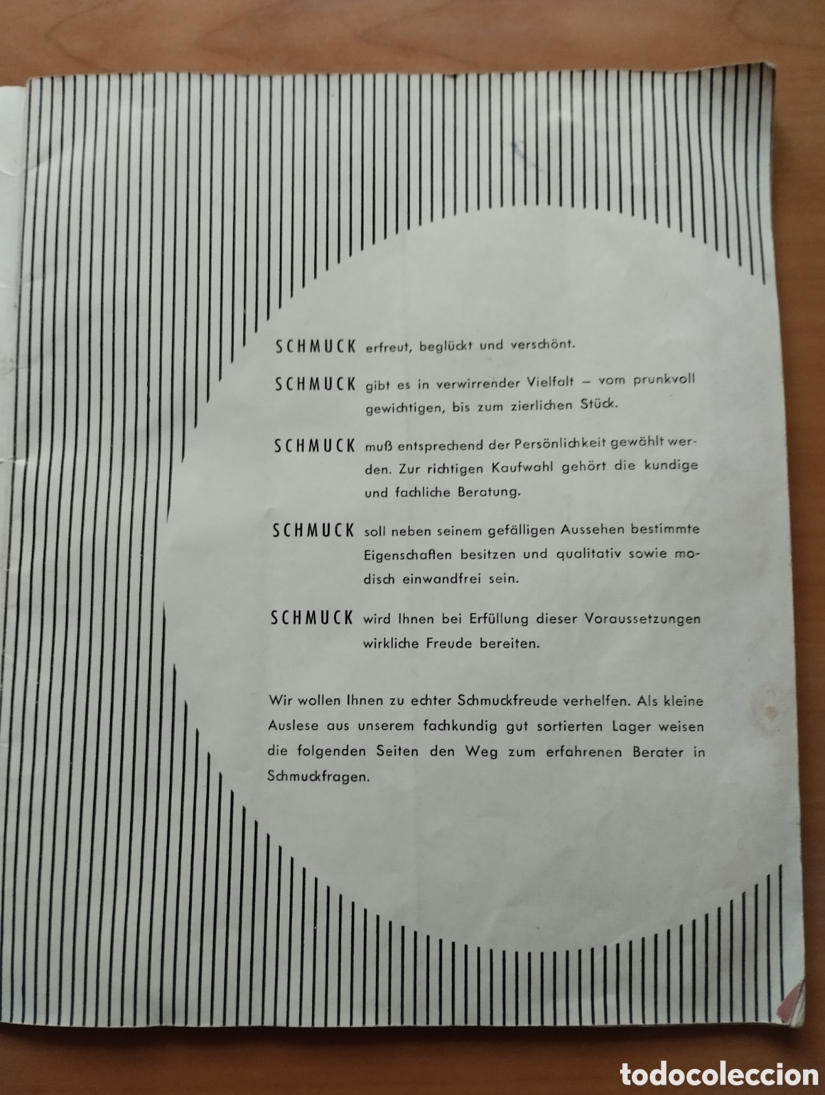 Cat&aacute;logos publicitarios: Antiguo catalogo de joias. - Foto 2