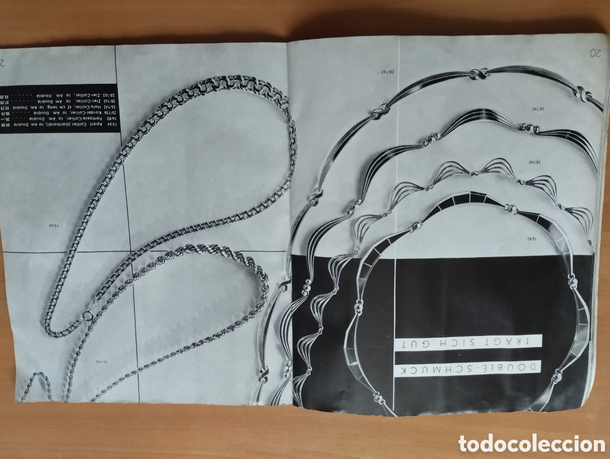 Cat&aacute;logos publicitarios: Antiguo catalogo de joias. - Foto 9