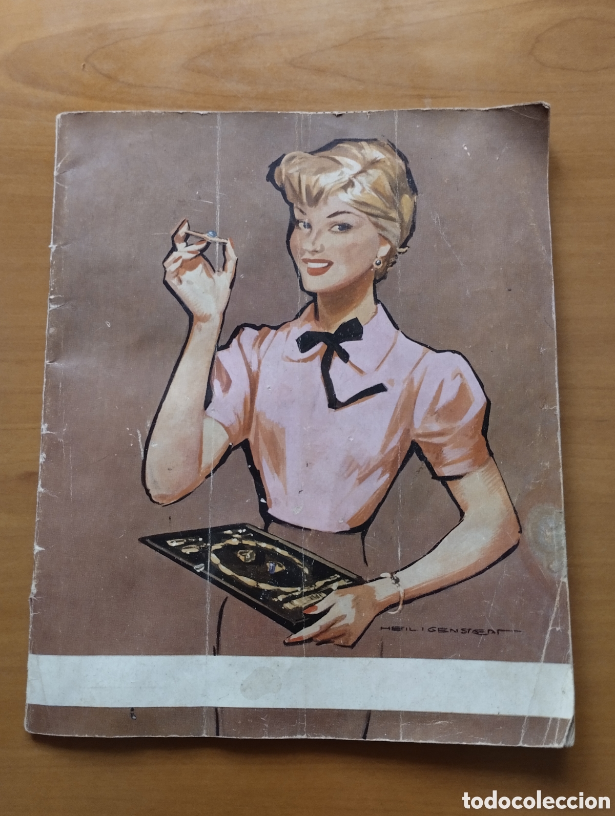 Cat&aacute;logos publicitarios: Antiguo catalogo de joias. - Foto 1