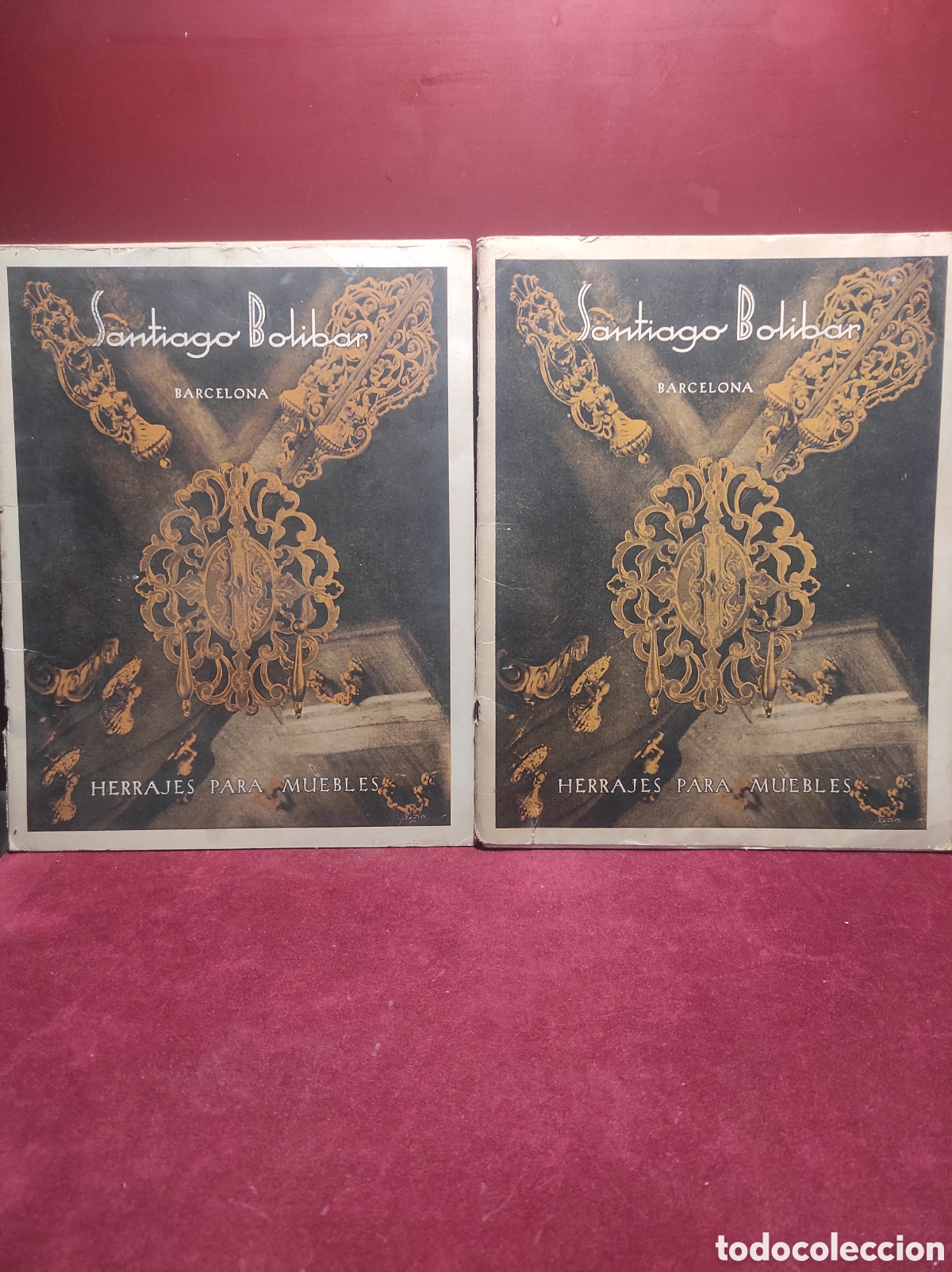 Catalogues publicitaires: Catalogo y suplemento Santiago Bol&iacute;bar , herrajes para muebles a&ntilde;os 20